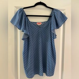 Kate Spade polka dot top